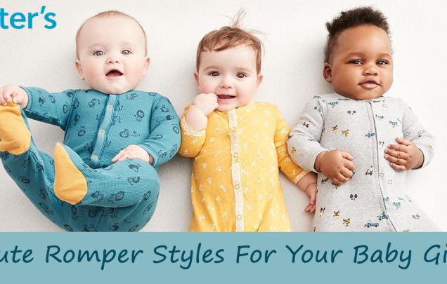 Really Cute Carter’s Romper Styles For Your Baby Girl